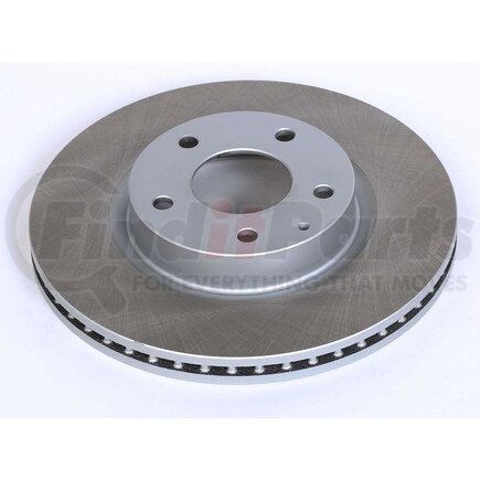 JBR1598SCR by POWERSTOP BRAKES - Disc Brake Rotor - Front, Vented, Semi-Coated for 2014 - 2018 Mazda 3