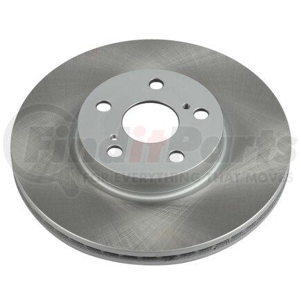 JBR1311SCR by POWERSTOP BRAKES - Disc Brake Rotor - Front, Vented, Semi-Coated for 09-10 Pontiac Vibe