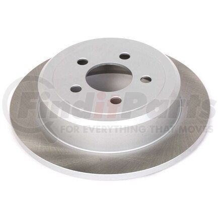 AR83072SCR by POWERSTOP BRAKES - Disc Brake Rotor - Rear, Vented, Semi-Coated for 2007-2011 Dodge Nitro