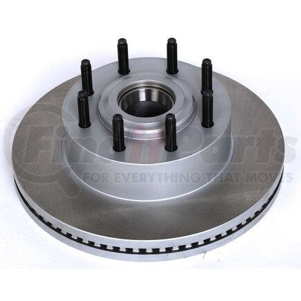 AR85169SCR by POWERSTOP BRAKES - Disc Brake Rotor - Front Right, Drilled and Slotted for 13-22 Ford F-250 Super Duty