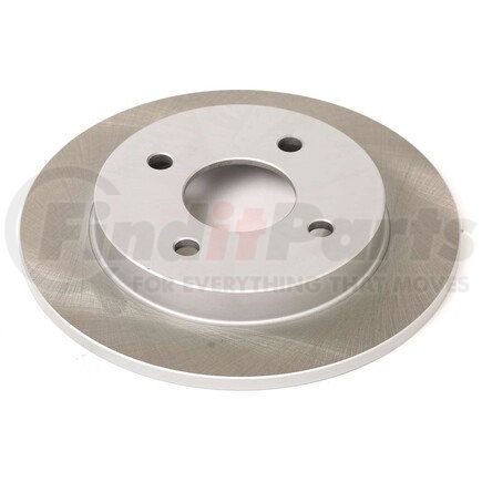 AR8163SCR by POWERSTOP BRAKES - Disc Brake Rotor - Rear, Solid, Semi-Coated for 2014-2019 Ford Fiesta