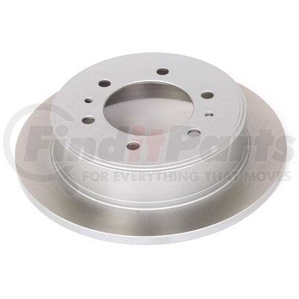 AR8770SCR by POWERSTOP BRAKES - Disc Brake Rotor - Rear, Solid, Semi-Coated for 206 - 2010 Hummer H3