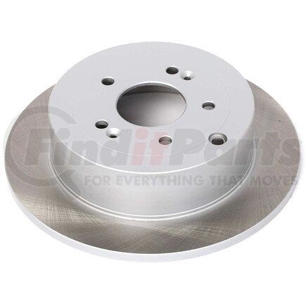 JBR1339SCR by POWERSTOP BRAKES - Disc Brake Rotor - Front, Vented, Semi-Coated for 07-09 Hyundai Santa Fe