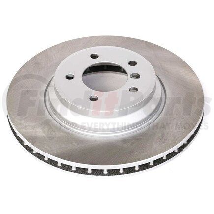 PowerStop Brakes EBR850SCR Disc Brake Rotor Disc Brake Rotor - Front, Vented, Semi-Coated for 2009 - 2011 BMW 335d