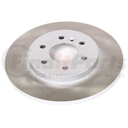 AR8671SCR by POWERSTOP BRAKES - Disc Brake Rotor - Rear, Solid, Semi-Coated for 06-07 Buick Terraza