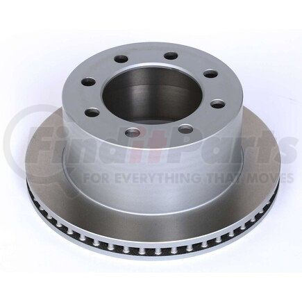 AR8753SCR by POWERSTOP BRAKES - Disc Brake Rotor - Rear, Vented, Semi-Coated for 00-02 Dodge Ram 2500