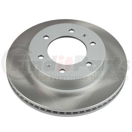 AR8769SCR by POWERSTOP BRAKES - Disc Brake Rotor - Front, Vented, Semi-Coated for 06-10 Hummer H3