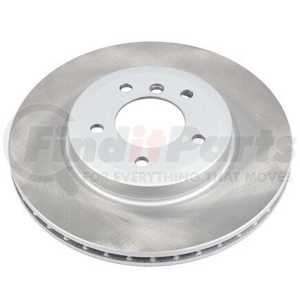 EBR653SCR by POWERSTOP BRAKES - Disc Brake Rotor - Front, Vented, Semi-Coated for 01-06 BMW 330Ci