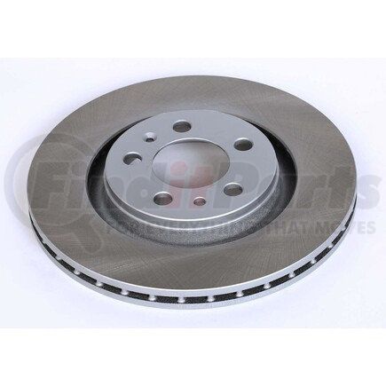 EBR615SCR by POWERSTOP BRAKES - Disc Brake Rotor - Front, Vented, Semi-Coated for 98-06 Volkswagen Beetle