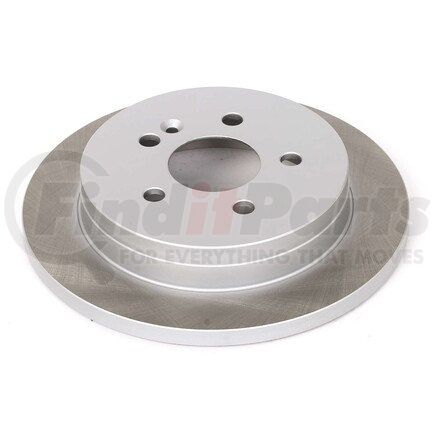 EBR627SCR by POWERSTOP BRAKES - Disc Brake Rotor - Rear, Solid, Semi-Coated for 98-03 Mercedes-Benz ML320