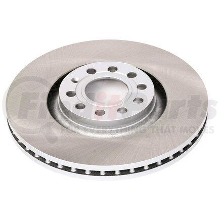 EBR637SCR by POWERSTOP BRAKES - Disc Brake Rotor - Front, Vented, Semi-Coated for 2006 - 2009 Audi A4