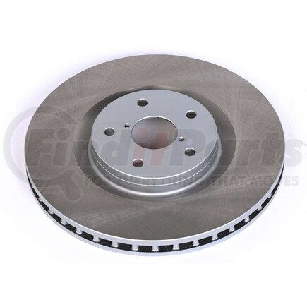 JBR1789SCR by POWERSTOP BRAKES - Disc Brake Rotor - Front, Vented, Semi-Coated for 19-21 Subaru Ascent