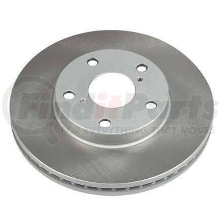 JBR974SCR by POWERSTOP BRAKES - Disc Brake Rotor - Front, Vented, Semi-Coated for 01-05 Toyota RAV4