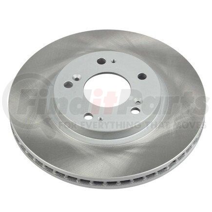 JBR1122SCR by POWERSTOP BRAKES - Disc Brake Rotor - Front, Vented, Semi-Coated for 2004 - 2008 Mitsubishi Endeavor