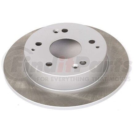 JBR910SCR by POWERSTOP BRAKES - Disc Brake Rotor - Front, Vented, Semi-Coated for 97-98 Acura Integra