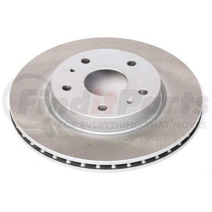 JBR1504SCR by POWERSTOP BRAKES - Disc Brake Rotor - Front, Vented, Semi-Coated for 07-13 Suzuki SX4