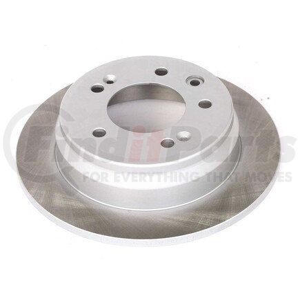 JBR1526SCR by POWERSTOP BRAKES - Disc Brake Rotor - Rear, Solid, Semi-Coated for 09-12 Hyundai Elantra