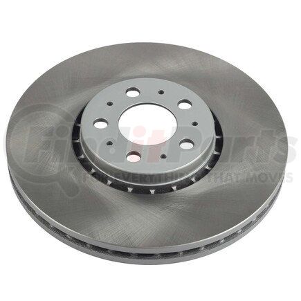 EBR1285SCR by POWERSTOP BRAKES - Disc Brake Rotor - Front, Vented, Semi-Coated for 03-14 Volvo XC90