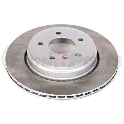 EBR874SCR by POWERSTOP BRAKES - Disc Brake Rotor - Rear, Vented, Semi-Coated for 204 - 2007 BMW 525i