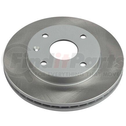 JBR1509SCR by POWERSTOP BRAKES - Disc Brake Rotor - Front, Vented, Semi-Coated for 2004 - 2008 Suzuki Forenza