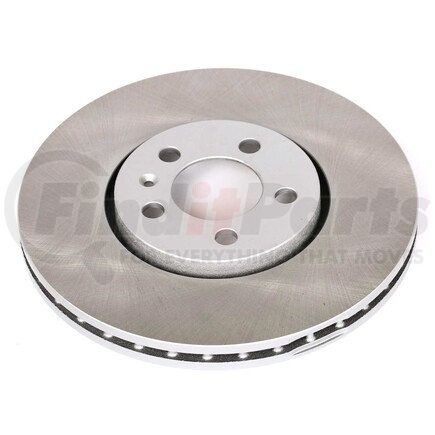 EBR641SCR by POWERSTOP BRAKES - Disc Brake Rotor - Front, Vented, Semi-Coated for 99-10 Volkswagen Beetle