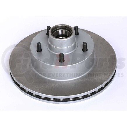 AR8208SCR by POWERSTOP BRAKES - Disc Brake Rotor - Front, Vented, Semi-Coated for 1985 Buick Electra