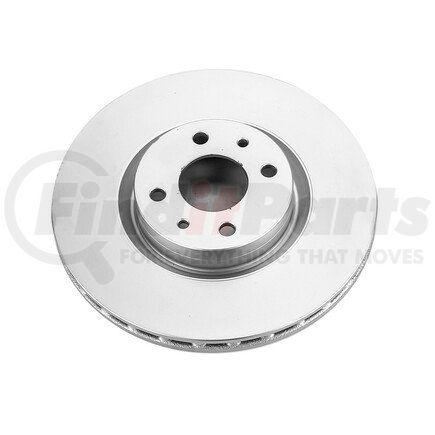 EBR1297EVC by POWERSTOP BRAKES - Evolution® Disc Brake Rotor - Coated