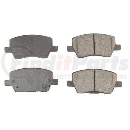 16-1929 by POWERSTOP BRAKES - Z16 EVOLUTION CERAMIC BRAKE PADS