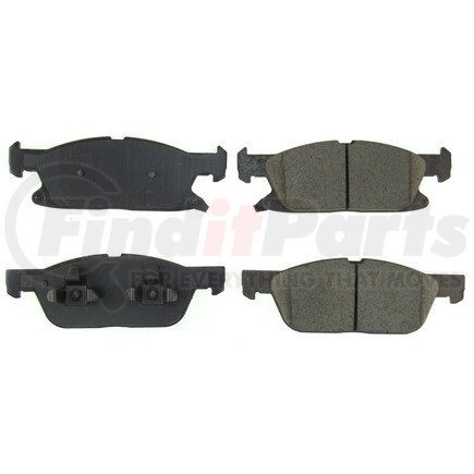 16-2180 by POWERSTOP BRAKES - Z16 EVOLUTION CERAMIC BRAKE PADS