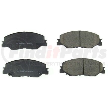 16-2185 by POWERSTOP BRAKES - Z16 EVOLUTION CERAMIC BRAKE PADS