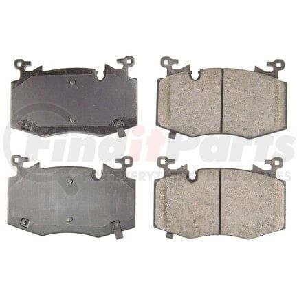 16-8002 by POWERSTOP BRAKES - Z16 EVOLUTION CERAMIC BRAKE PADS