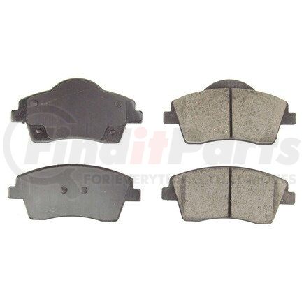 16-8006 by POWERSTOP BRAKES - Z16 EVOLUTION CERAMIC BRAKE PADS