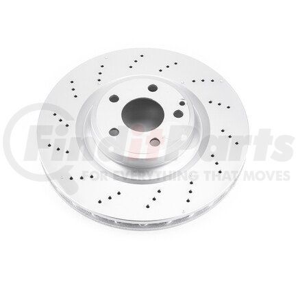 EBR1458EVC by POWERSTOP BRAKES - Evolution® Disc Brake Rotor - Coated