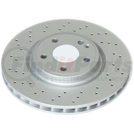 EBR1821EVC by POWERSTOP BRAKES - Evolution® Disc Brake Rotor - Coated