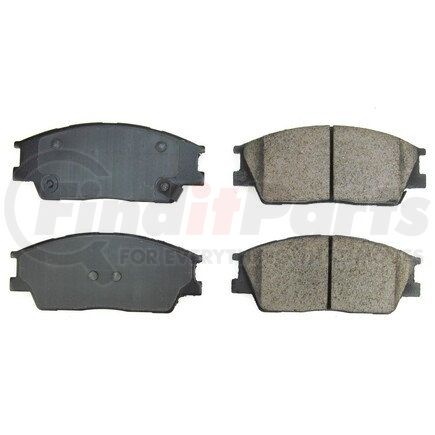 16-2285 by POWERSTOP BRAKES - Z16 EVOLUTION CERAMIC BRAKE PADS