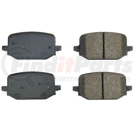 16-2232 by POWERSTOP BRAKES - Z16 EVOLUTION CERAMIC BRAKE PADS