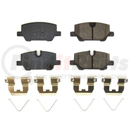 17-2308 by POWERSTOP BRAKES - Z17 EVOLUTION CERAMIC BRAKE PADS W/ HARDWARE