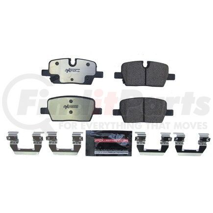 Z36-2303 by POWERSTOP BRAKES - Z36 TRUCK & TOW CARBON-FIBER CERAMIC BRAKE PADS W/ HARDWARE