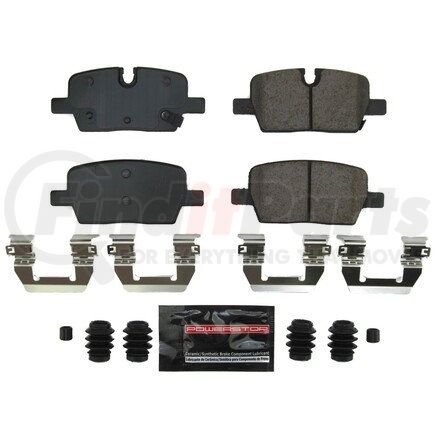 Z23-2303 by POWERSTOP BRAKES - Z23 EVOLUTION SPORT CARBON-FIBER BRAKE PADS W/ HARDWARE