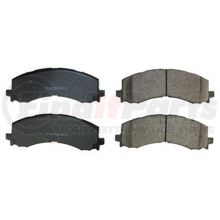 16-2382 by POWERSTOP BRAKES - Z16 EVOLUTION CERAMIC BRAKE PADS