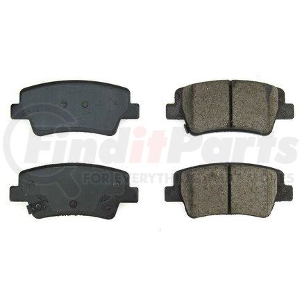 16-2395 by POWERSTOP BRAKES - Z16 EVOLUTION CERAMIC BRAKE PADS