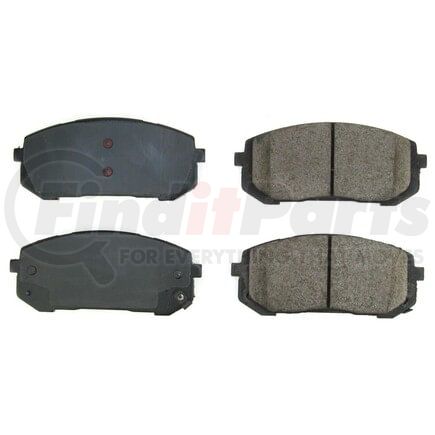 16-8003 by POWERSTOP BRAKES - Z16 EVOLUTION CERAMIC BRAKE PADS