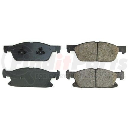 16-1818B by POWERSTOP BRAKES - Z16 EVOLUTION CERAMIC BRAKE PADS