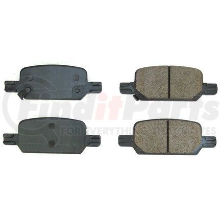 16-2370 by POWERSTOP BRAKES - Z16 EVOLUTION CERAMIC BRAKE PADS