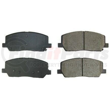 16-2379 by POWERSTOP BRAKES - Z16 EVOLUTION CERAMIC BRAKE PADS