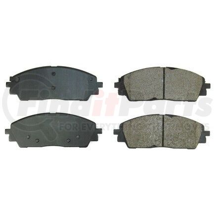 16-2392 by POWERSTOP BRAKES - Z16 EVOLUTION CERAMIC BRAKE PADS