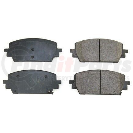 16-2393 by POWERSTOP BRAKES - Z16 EVOLUTION CERAMIC BRAKE PADS