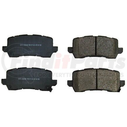 16-2372 by POWERSTOP BRAKES - Z16 EVOLUTION CERAMIC BRAKE PADS