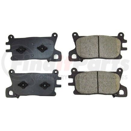 16-2376 by POWERSTOP BRAKES - Z16 EVOLUTION CERAMIC BRAKE PADS