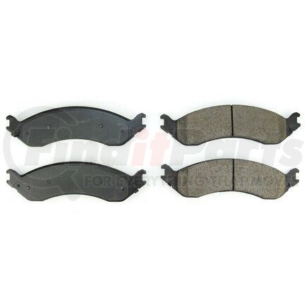 16-2406 by POWERSTOP BRAKES - Z16 EVOLUTION CERAMIC BRAKE PADS